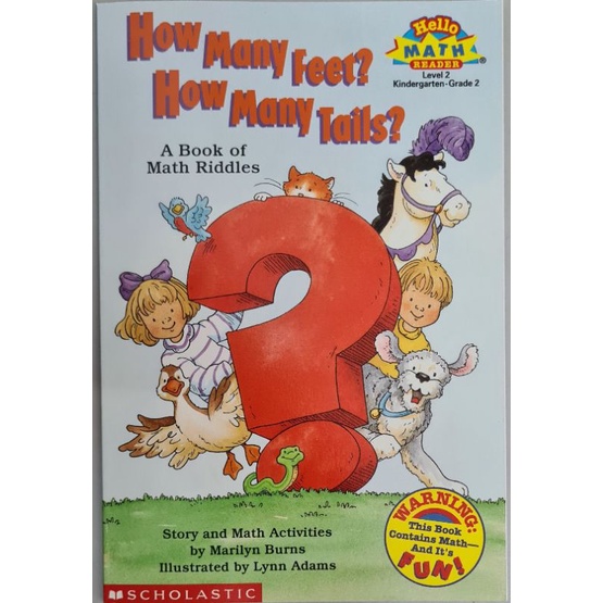 Hello Math Reader Level 2: How Many Feet? How Many Tails? | Shopee ...