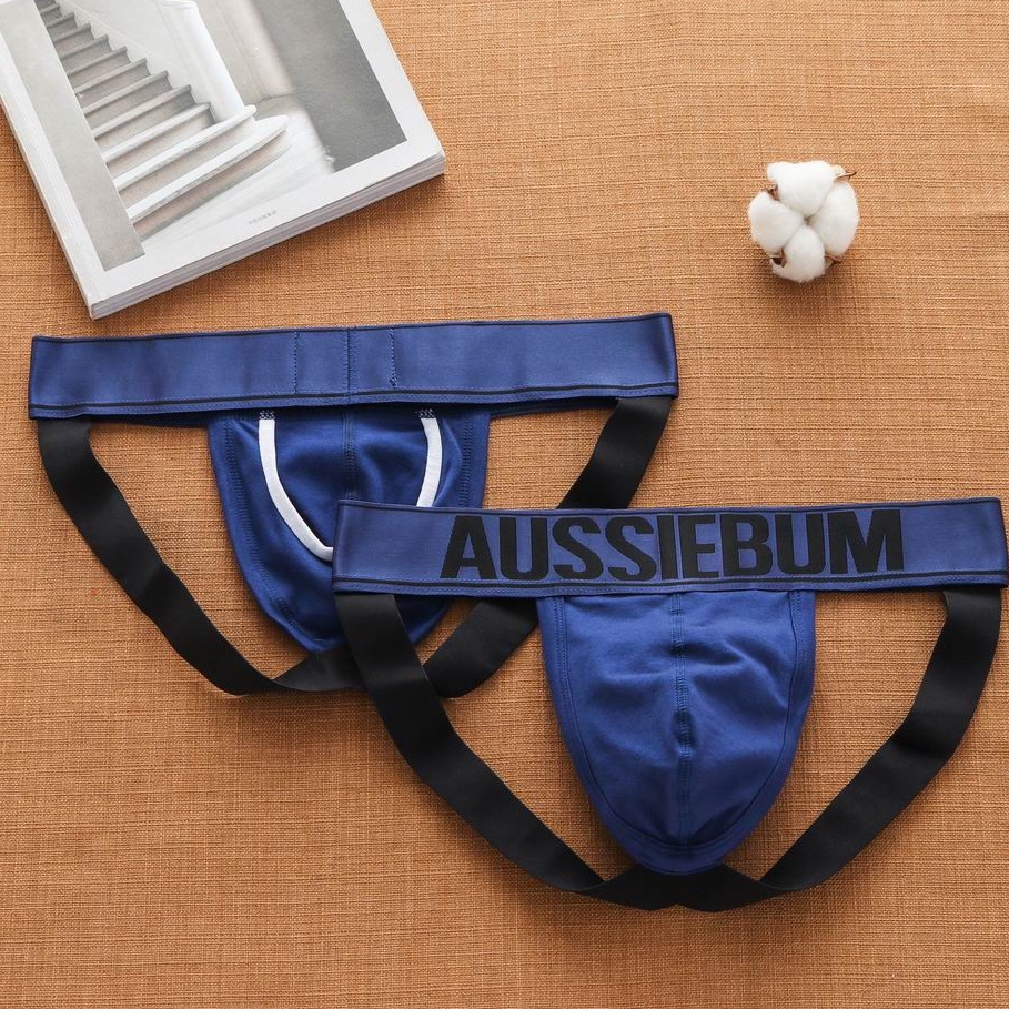 Aussie bum Men's Jockstrap Underwear Sexy Cotton Jock Strap Briefs ...