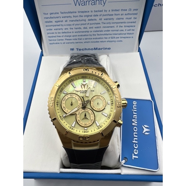 Technomarine sea manta 40mm TM 220072 original from USA
