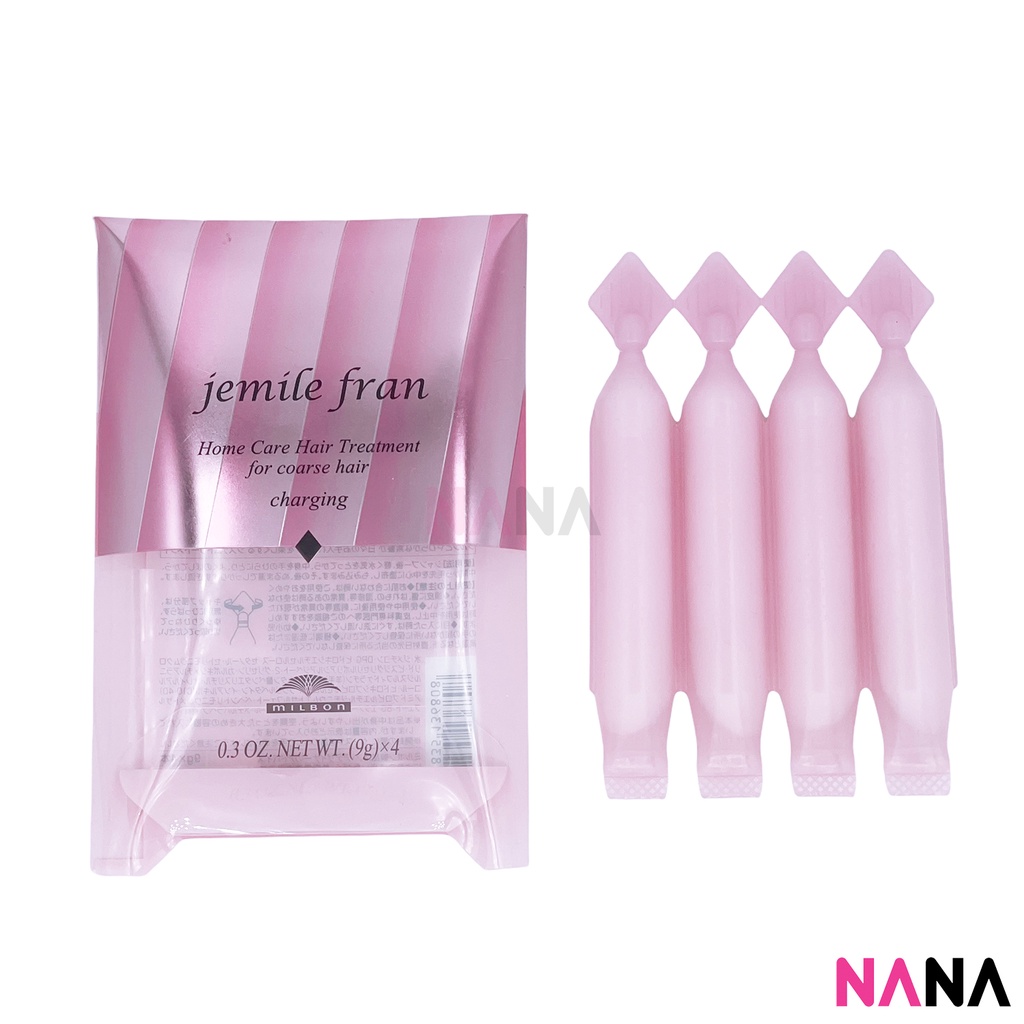 MILBON Jemile Fran Hair Treatment Pink Diamond 9g 4Pcs. | Shopee ...