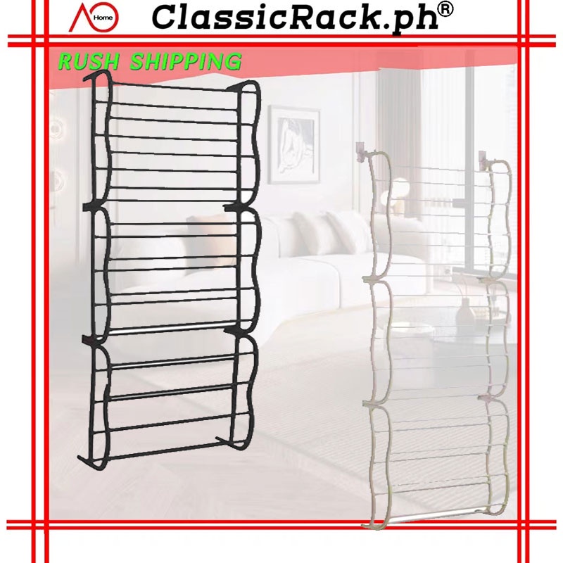Over The Door Hanging Shoe Organizers For 12 Pairs, Hanging Shoes