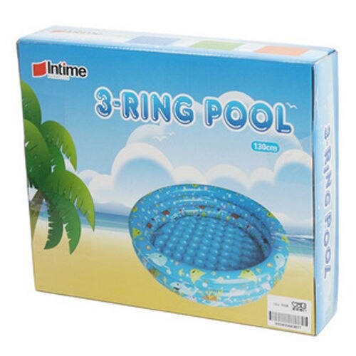Jtm - INTIME 3-RING POOL Swimming POOL Uk.130 CM | Shopee Philippines
