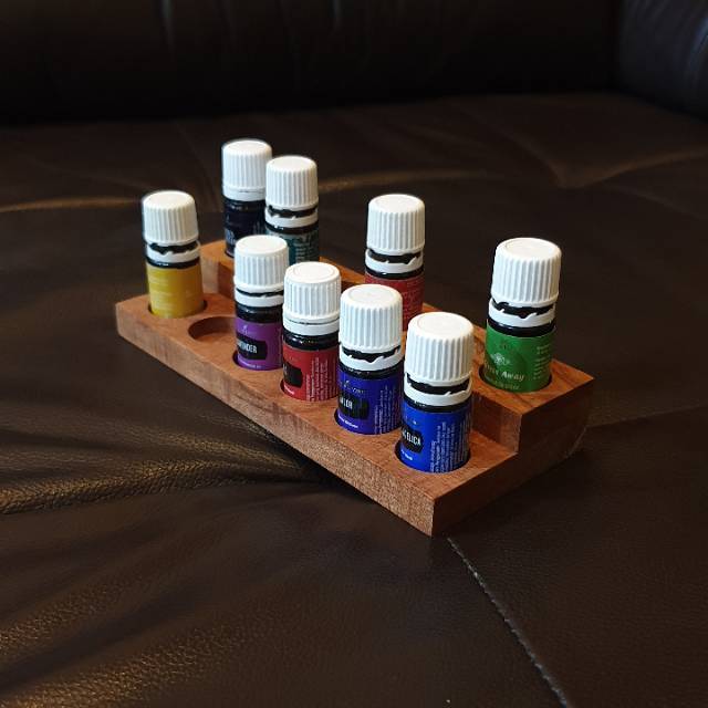 STAIRS - 6 x 2 5ml wooden essential oil rack holder wooden oil rack ...