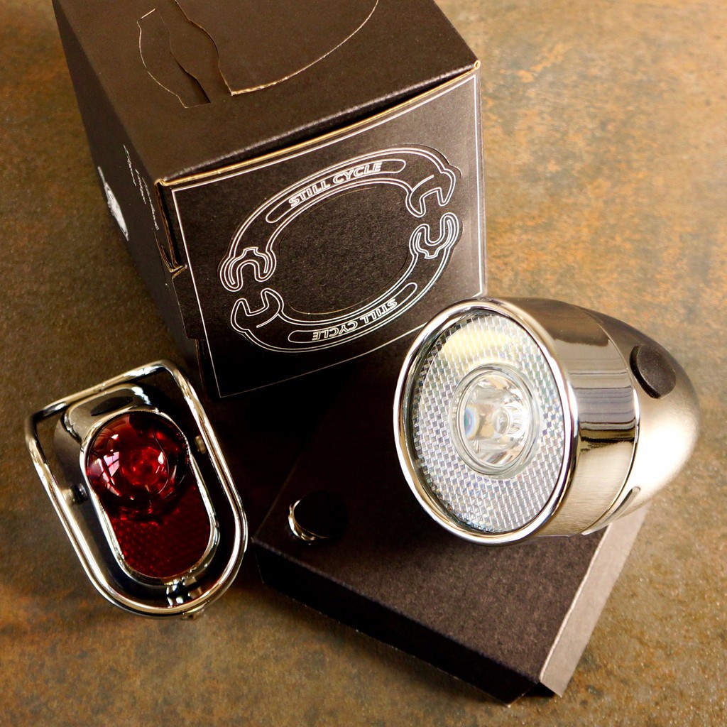 Retro Metal Made Led Bicycle Head and Tail Light Shopee Philippines