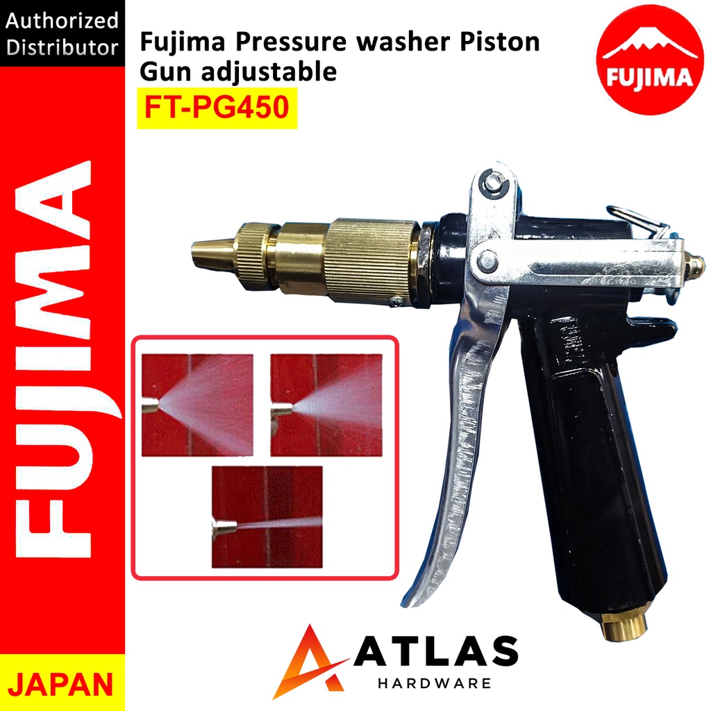 Fujima/Hoyoma Pressure Washer Piston Gun (Adjustable) | Shopee Philippines