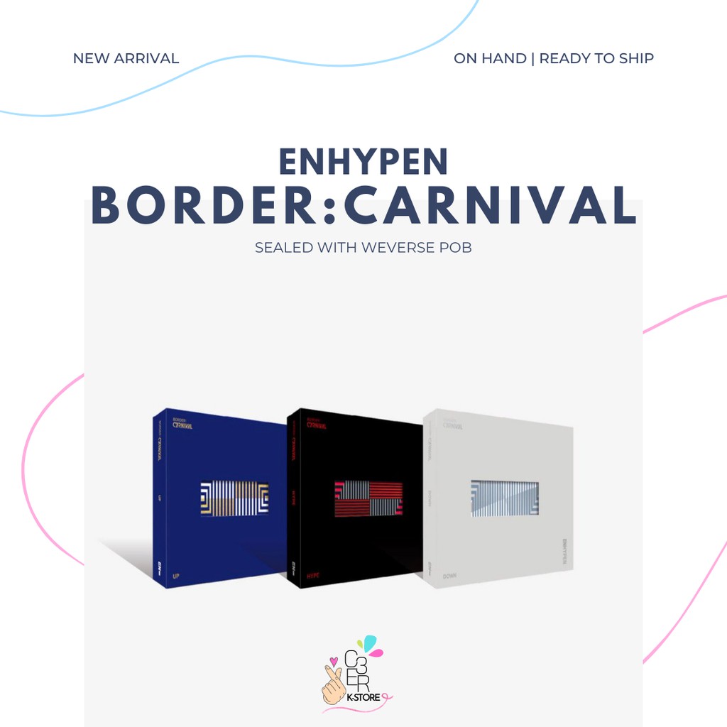 [ONHAND] ENHYPEN BORDER: CARNIVAL ALBUM (SEALED) DIRECT WEVERSE ...