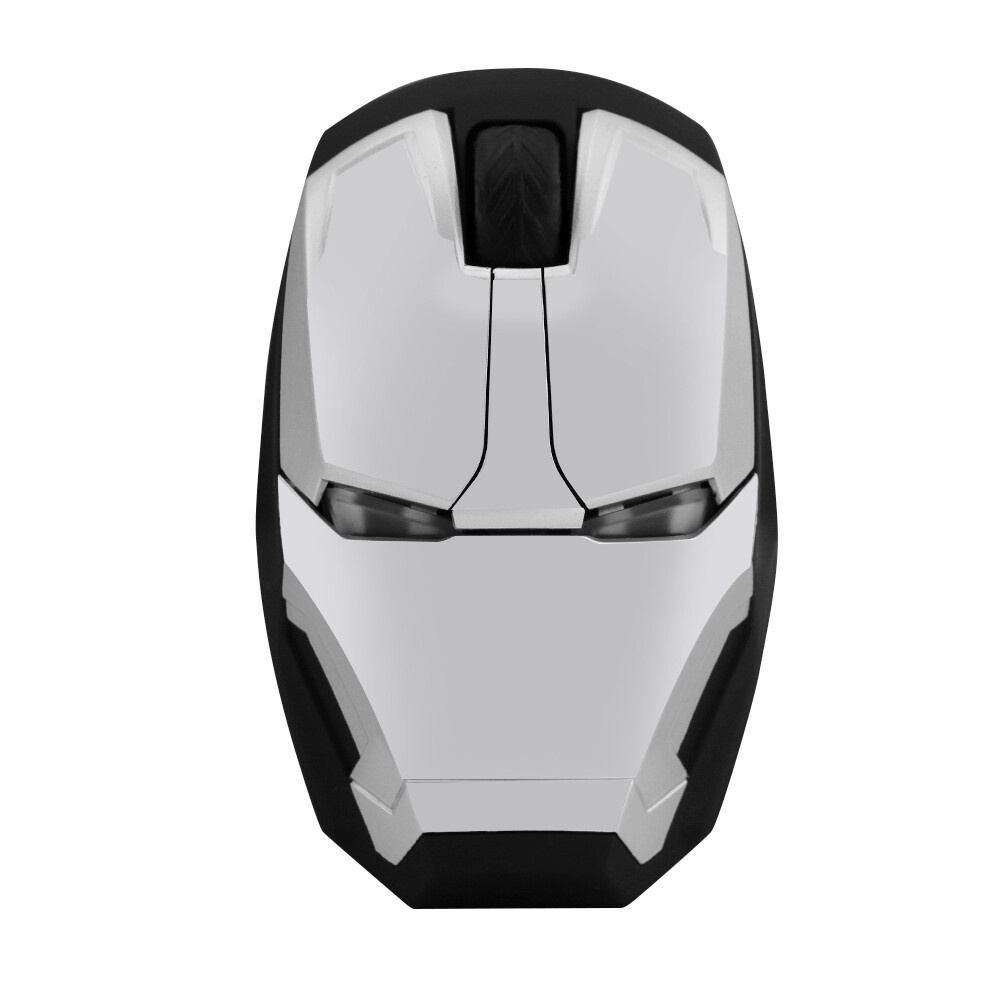 Iron Man Wireless Mouse Battery Version Adjustable DPI Silent Wireless