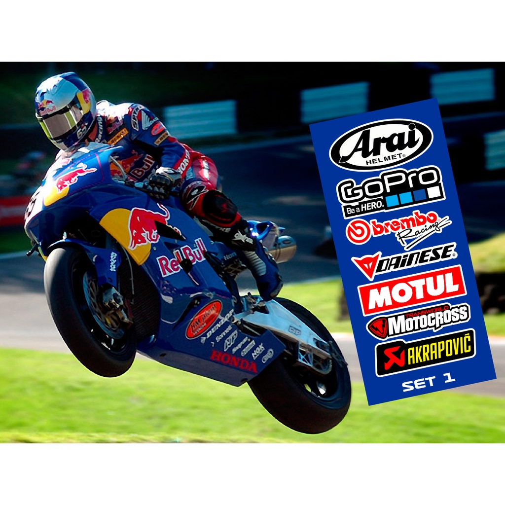 Motorcycle Side Strip Racing Sticker waterproof vinyl | Shopee Philippines