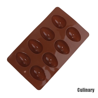 Silicone Egg Shape Ice Cube Tray Moulds Chocolate Dough Mould Cake