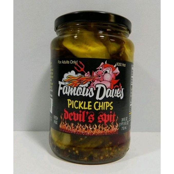 Famous Dave's Devil's Spit Pickle Chips, 24 oz Shopee Philippines
