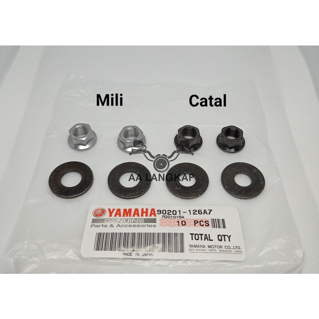 Yamaha RXZ Nut & Washer Absorber Set Japan (1pc) | Shopee Philippines