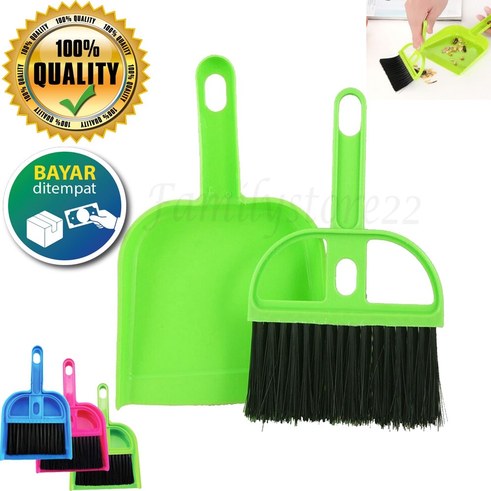 Mini Brush Broom Mini + Scoop / Broom Car / Broom Keyboard / Small Broom / Broom Set / Broom