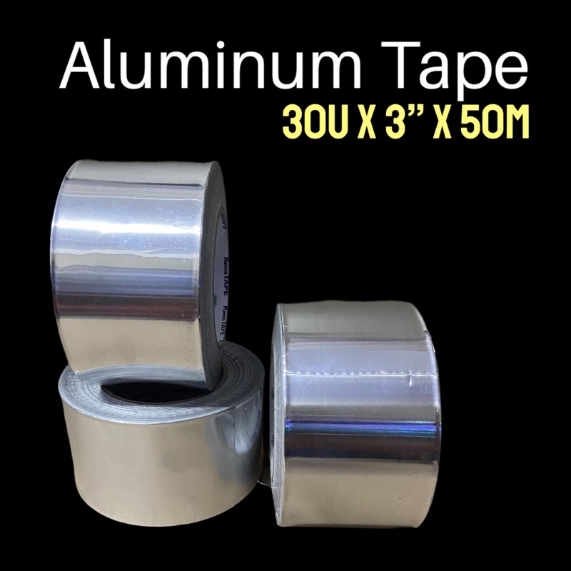 Aluminum Tape 30u x 3” x 50m | Shopee Philippines