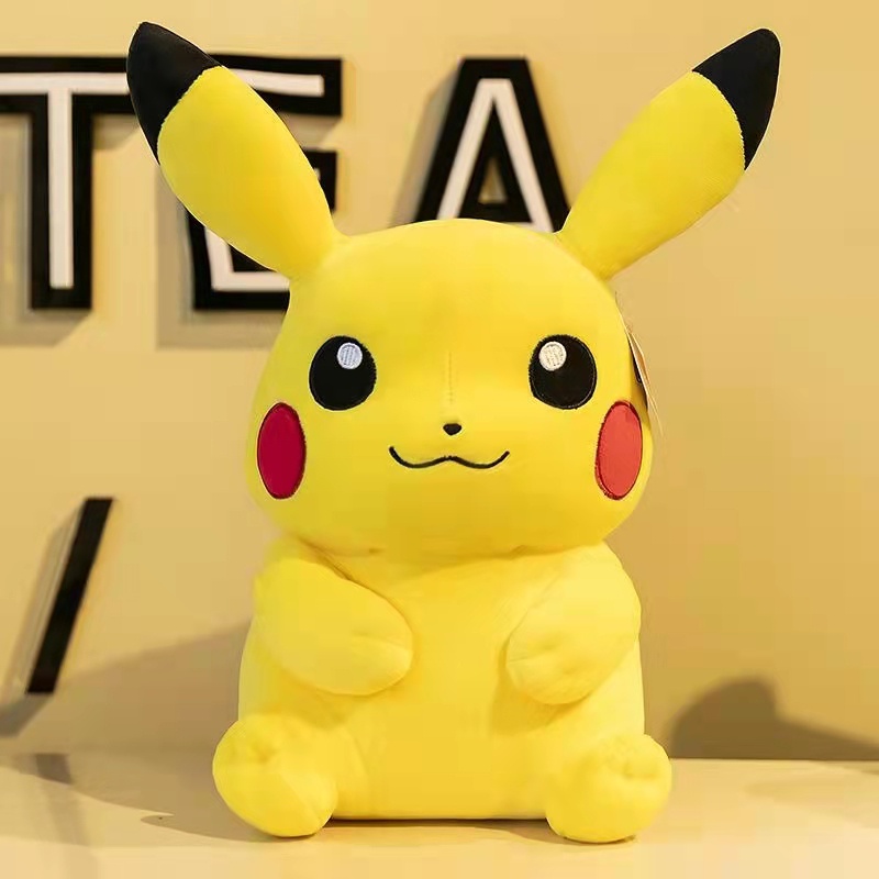 Pikachu doll plush toy doll large magical Pikachu baby cute bed sleeping pillow doll Shopee