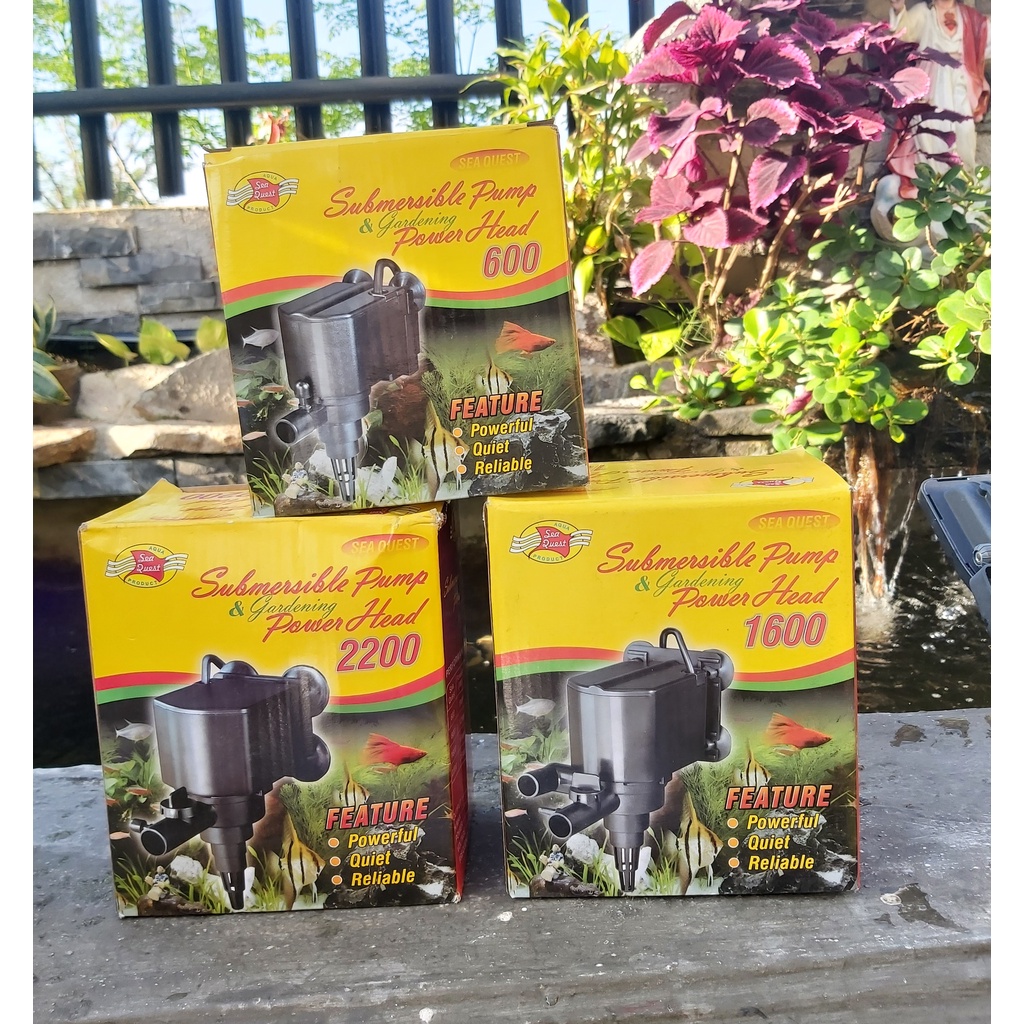 Seaquest Submersible Water Pump 1600 (18W) Shopee Philippines