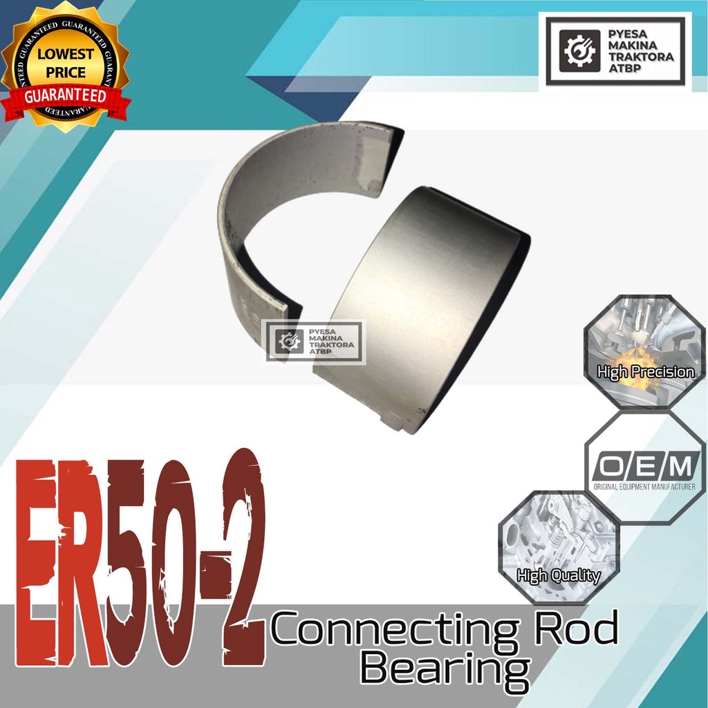 Standard Size Connecting Rod Bearing Set – Fits Kubota D1402 Diesel Engine 3 thumbnail image
