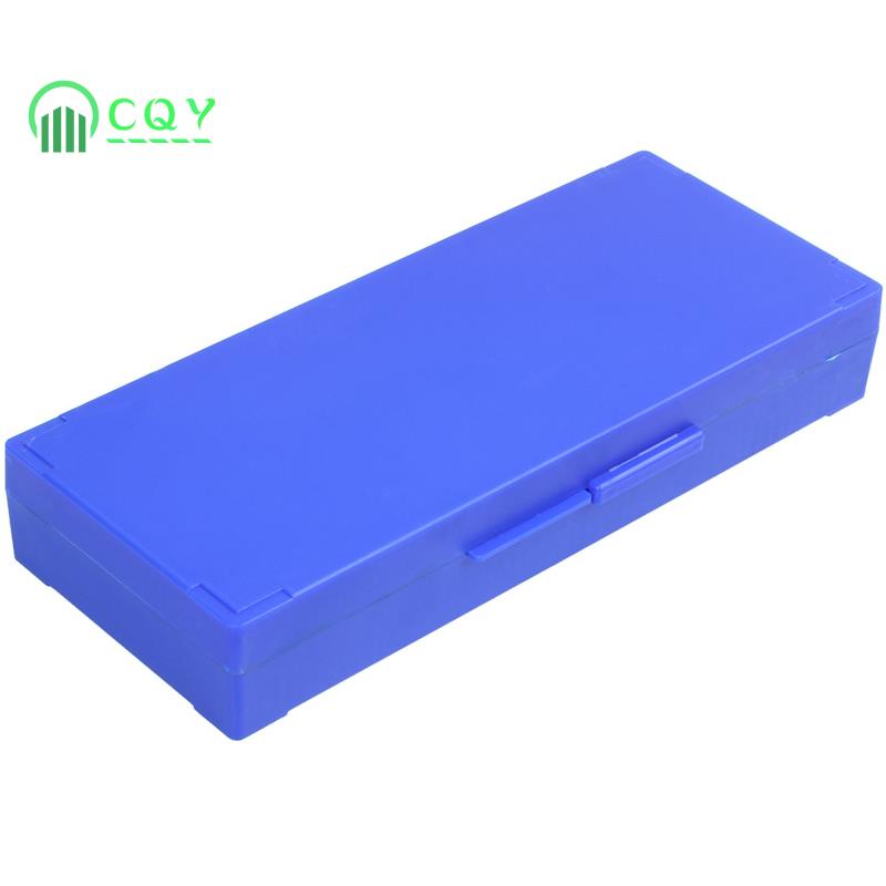 Plastic 50-Place Microslide Slide Microscope Box,blue | Shopee Philippines