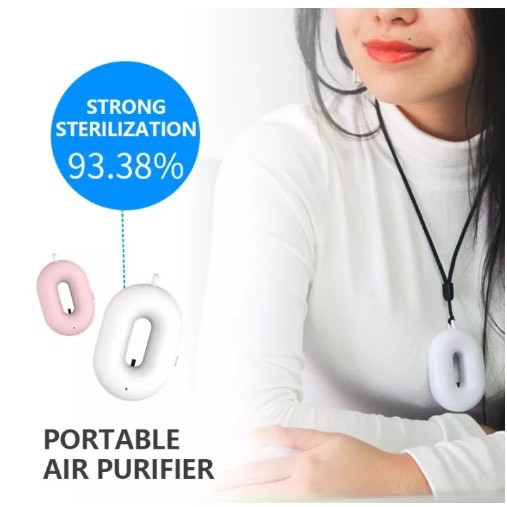 Portable air deals purifier necklace review