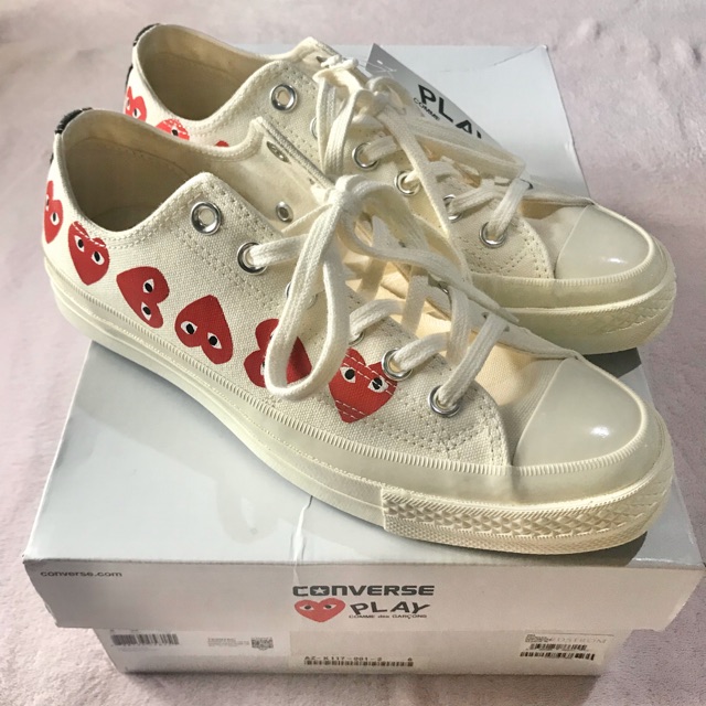 Authentic Converse x CDG Play Shopee Philippines