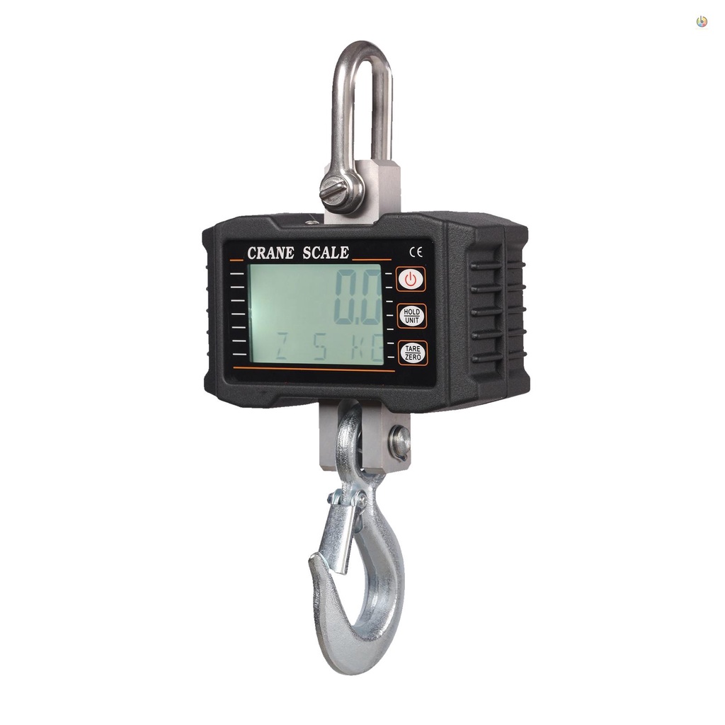 (Ready stock)Digital Hanging Scale 1000kg/ 2204lbs Portable Heavy Duty ...