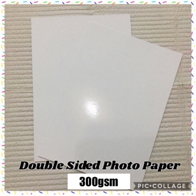 Double Sided Photo Paper | Shopee Philippines
