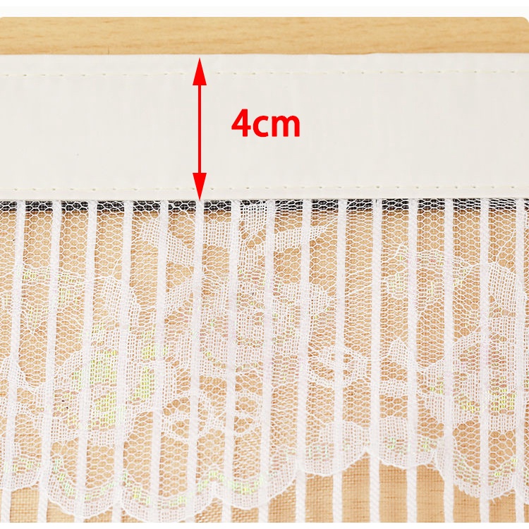 White Magnetic Curtain Anti Mosquito Net Door Window Screen Insect Mesh ...