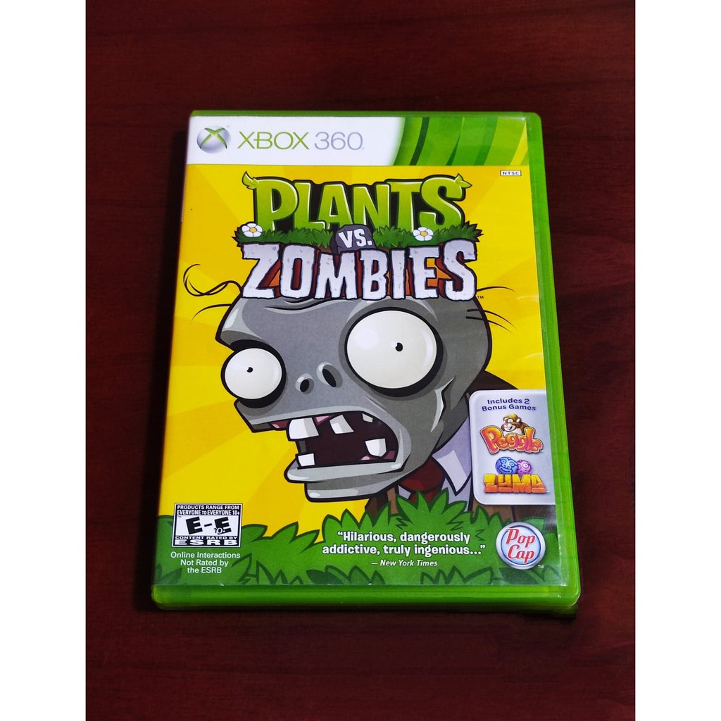 Plants Vs. Zombies - xbox 360 | Shopee Philippines