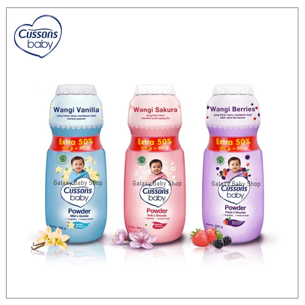Cussons Baby Powder Baby Powder 100Gr + 50Gr | Shopee Philippines