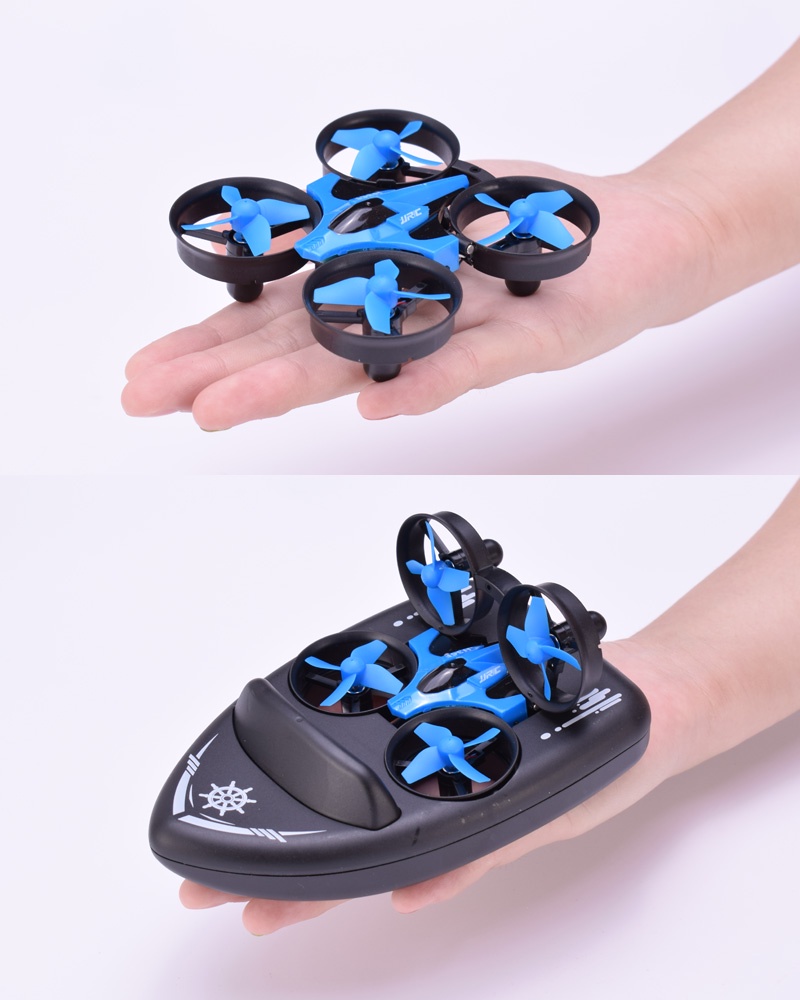 JJRC Children Toy Gift Mini Drone 3 in 1Sea land and air 3In1 Toy ...
