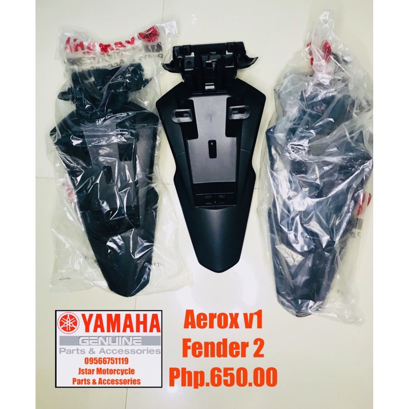 Aerox v1 REAR FENDER 2 ABS NON-ABS / Yamaha Genuine | Shopee Philippines