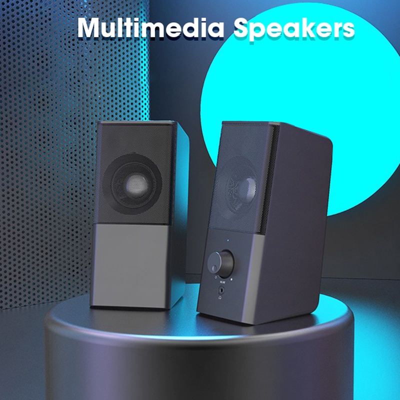 PC Speaker Desktop Computer Speakers for Home Theater System USB Column