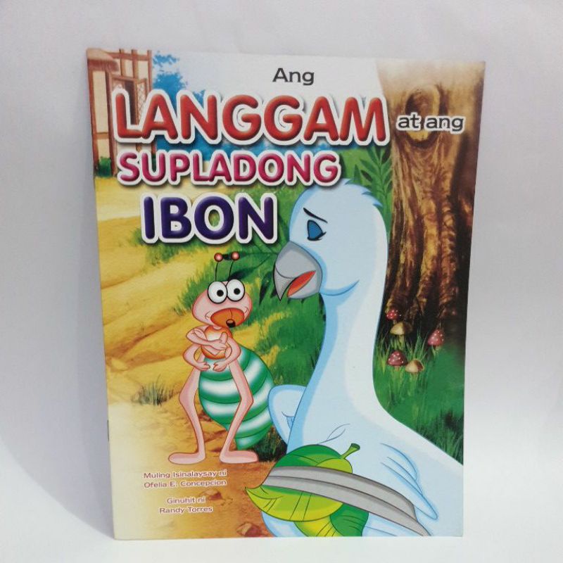 Ang Langgam At Ang Supladong Ibon Bedtime Stories And Activity Book Read And Color Shopee 6738