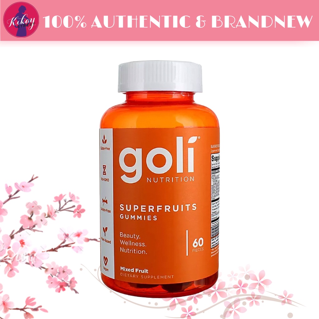 Goli Superfruits Mixed Fruit Gummies [Authentic] | Shopee Philippines