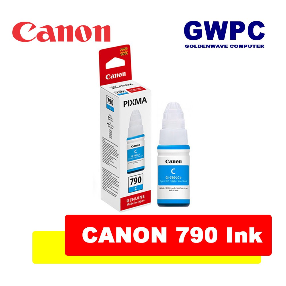 Canon GI-790 Genuine Ink Bottle | Shopee Philippines