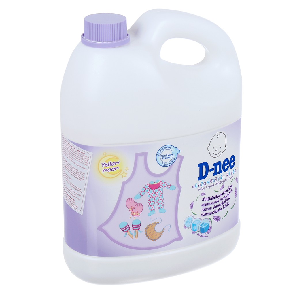 D-nee Baby Liquid Detergent Laundry Detergent 3000ml (Thailand ...