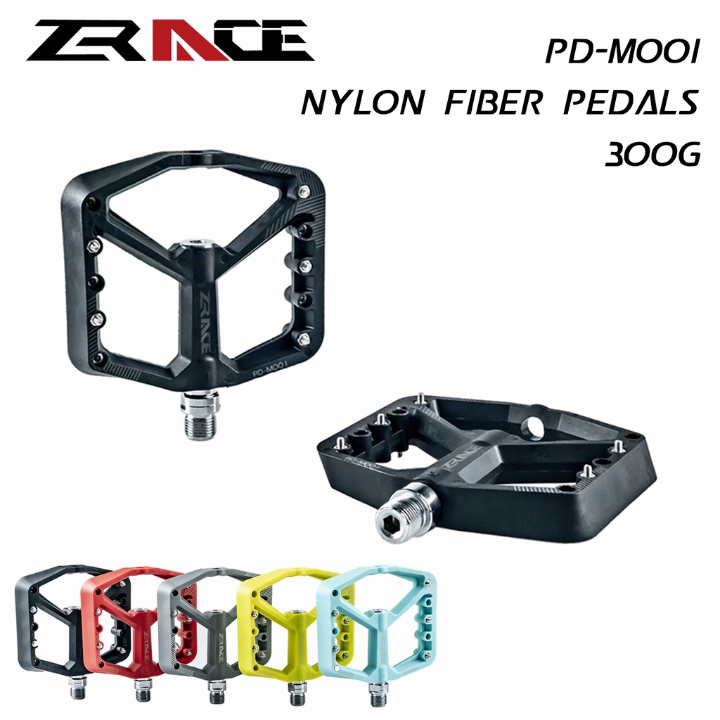 2024 NEW ZRACE PD-M001 Mountain Bike Nylon fiber Pedals Cycling, MTB DJ ...