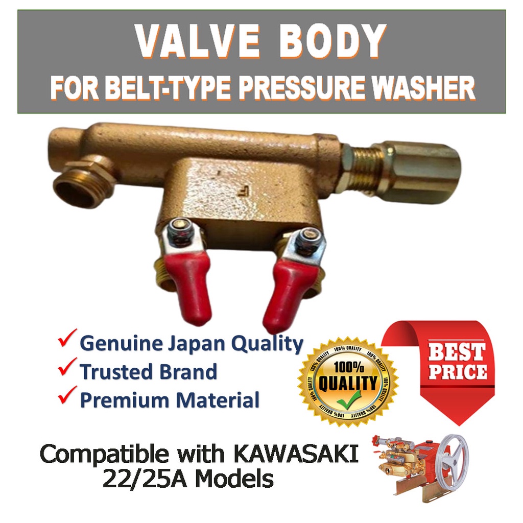 Valve Body Spare Part for Belt Type Power Sprayer Pressure Washer