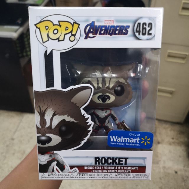 Rocket funko cheap pop endgame walmart