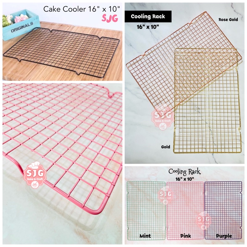 colored cooling rack cake cooler pink cooling rack purple cooling rack mint cooling rack Shopee Philippines