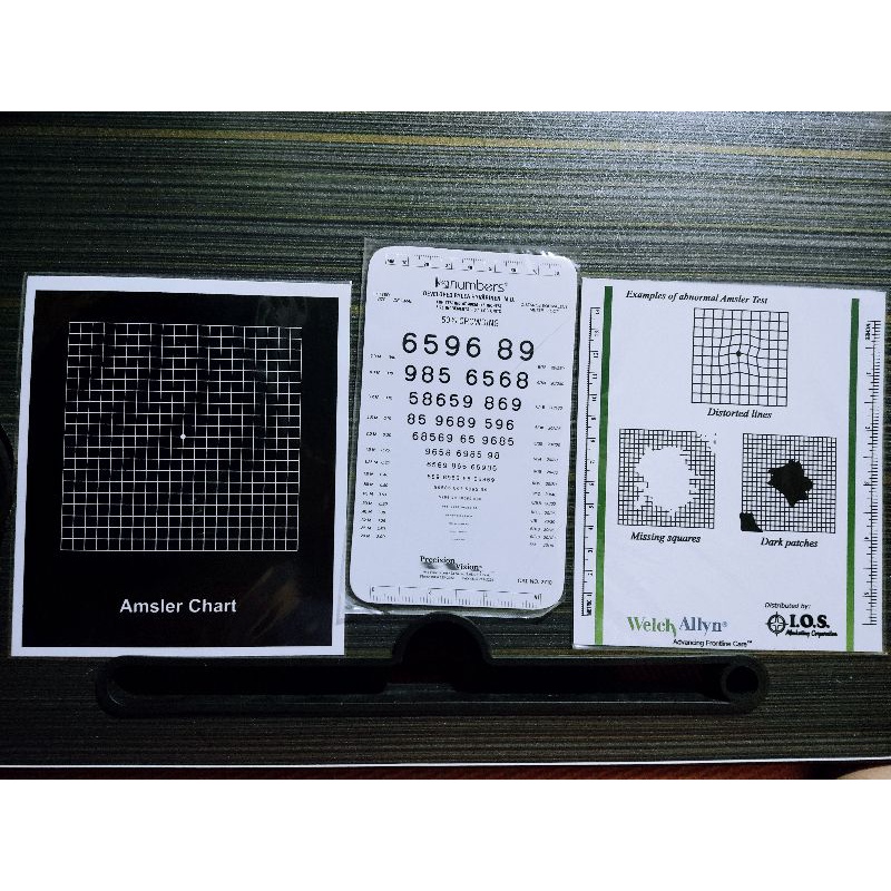 AMSLER CHART, PRECISION VISION CHART | Shopee Philippines