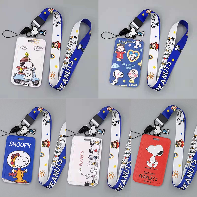 Snoopy Card Holder Work Id Employee Student Campus Meal Water Subway ...