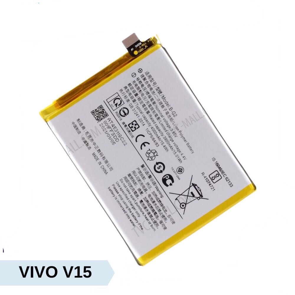Vivo V15 Battery (B-G2) Original High Quality Li-ion Battery | Shopee ...