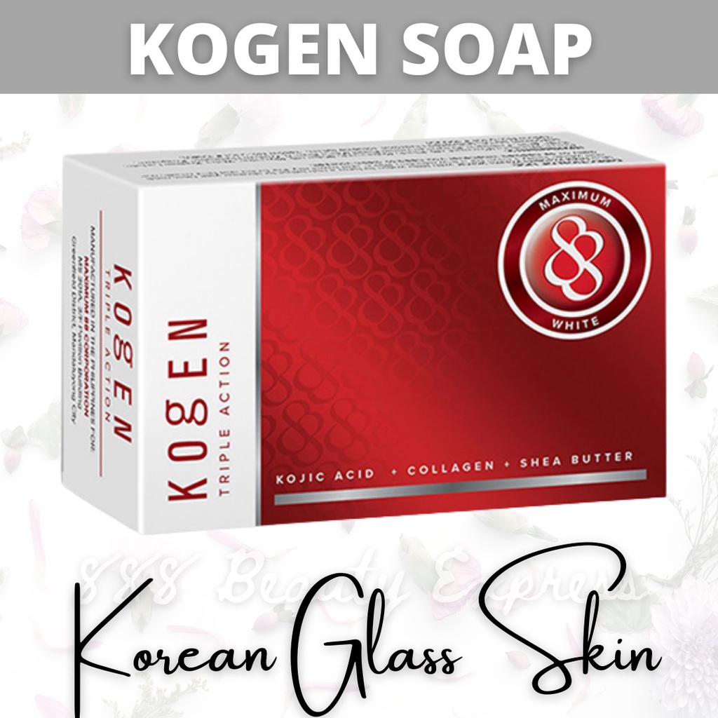 Kogen Kojic Soap Maximum88 Glass Skin Whitening Korean Soap