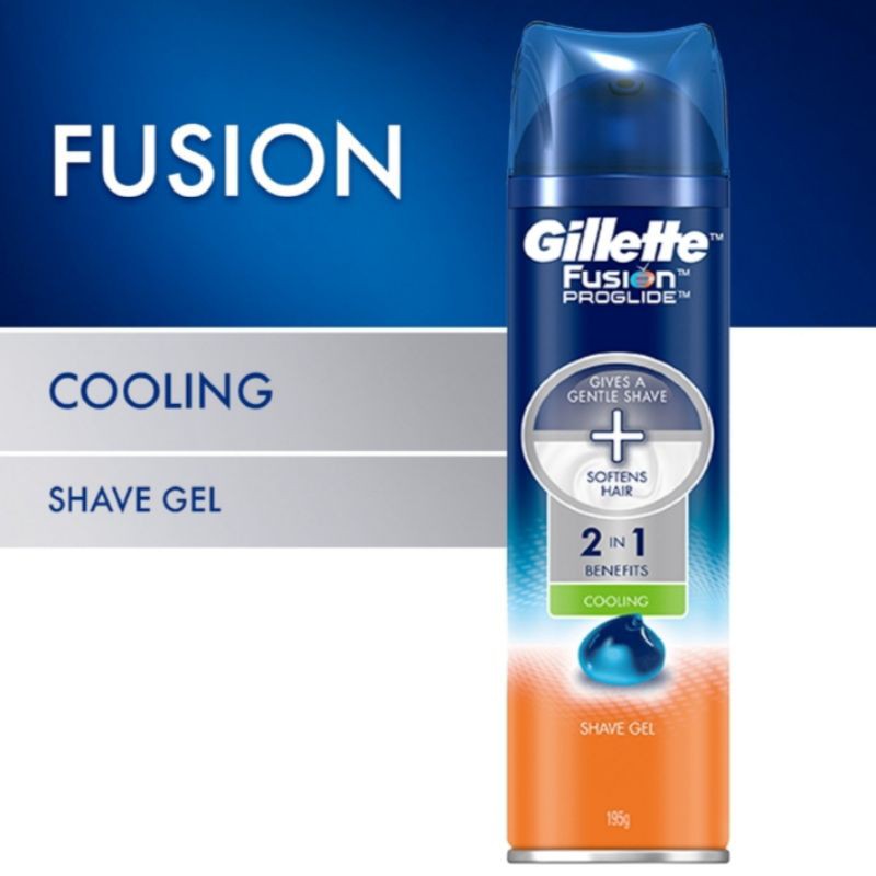 Gillette Fusion Proglide Shave Gel 195G Shopee Philippines