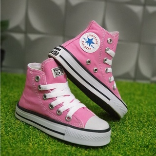 Girls clearance peach converse