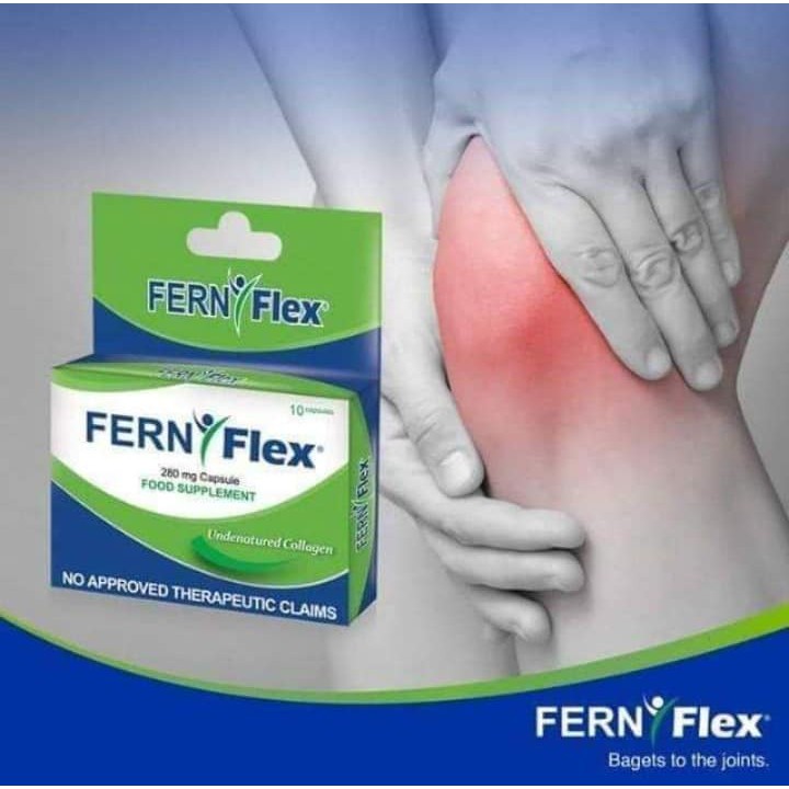 Fern Flex - (Undenatured Collagen) 280mg Capsule/30 Capsule | Shopee ...
