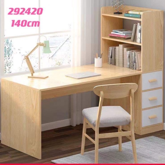 COMPUTER TABLE WITH SHELVES AND DRAWERS with screws and tools included ...