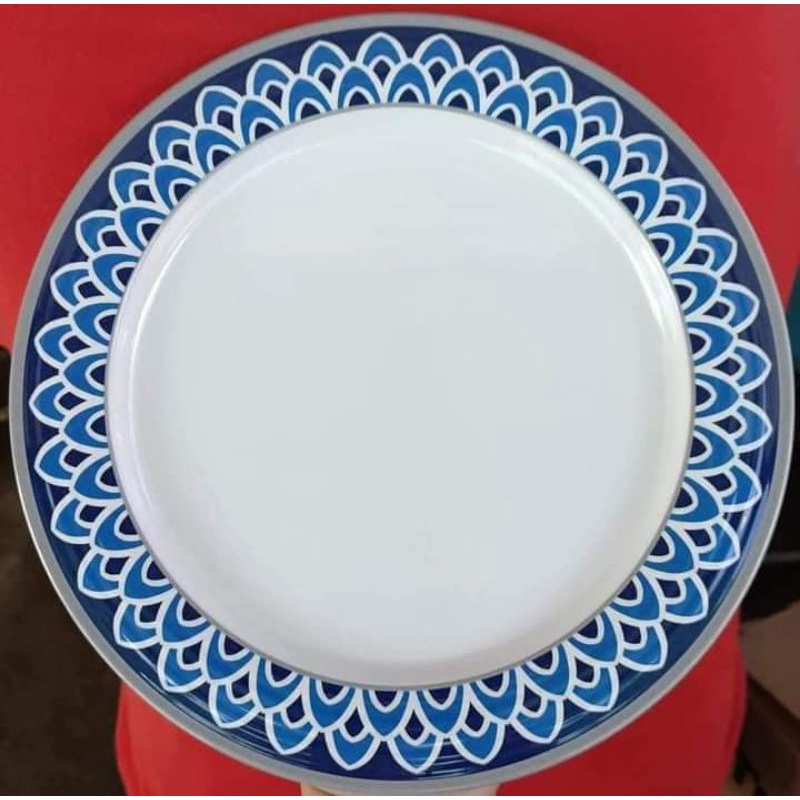 Tupperware 6-pc. BRIO Melamine plate (3 designs) | Shopee Philippines