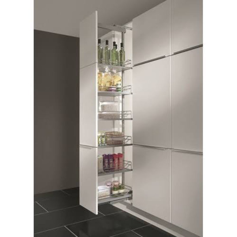 Sky City Stainless Pull Out Pantry 3Layers 6Layers Shopee Philippines   B14e449834b3e7018a16fd85b195979c