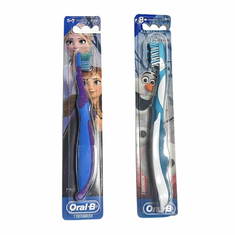 Oral-B Frozen 2 Kids Toothbrush Anna Elsa Olaf Design (Made In Ireland ...